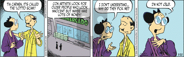 Baldo on Wednesday March 22, 2006 Comic Strip
