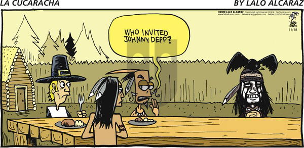 La Cucaracha on Sunday November 18, 2012 Comic Strip