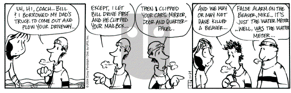 Barkeater Lake on Thursday June 28, 2012 Comic Strip