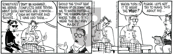 Monty on Tuesday July 9, 2002 Comic Strip