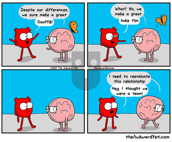 The Awkward Yeti on Wednesday April 12, 2017 Comic Strip