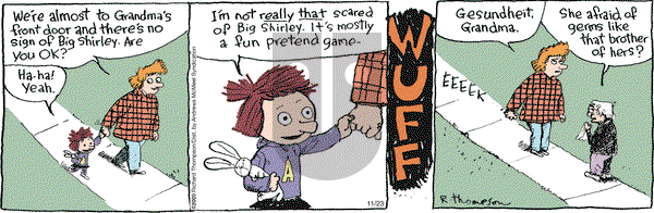 Cul de Sac on Saturday November 23, 2019 Comic Strip