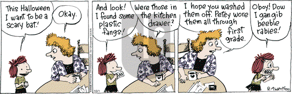 Cul de Sac on Tuesday October 1, 2013 Comic Strip