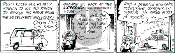 The Elderberries - Wednesday April 19, 2006 Comic Strip