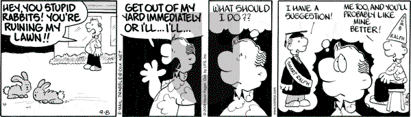 Drabble on Tuesday September 9, 2008 Comic Strip