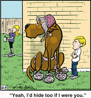 Marmaduke on Saturday April 5, 2025 Comic Strip