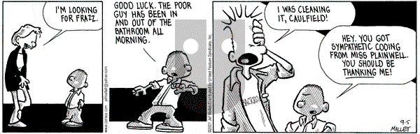 Frazz on Wednesday September 5, 2001 Comic Strip