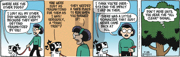 Pooch Cafe on Friday July 28, 2017 Comic Strip