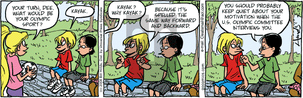 Cleats - Thursday July 17, 2008 Comic Strip