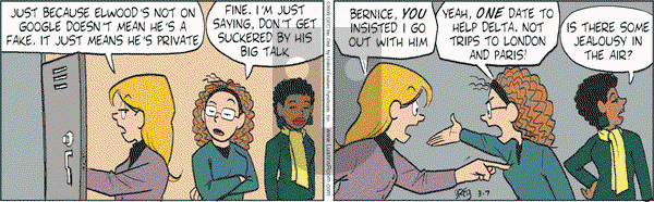 Luann on Saturday March 7, 2009 Comic Strip