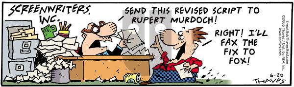 Frank and Ernest - Monday June 20, 2005 Comic Strip