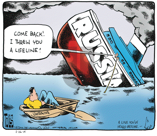 Tom Toles on Wednesday February 26, 2014 Comic Strip