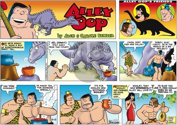 Alley Oop on Sunday September 13, 2009 Comic Strip
