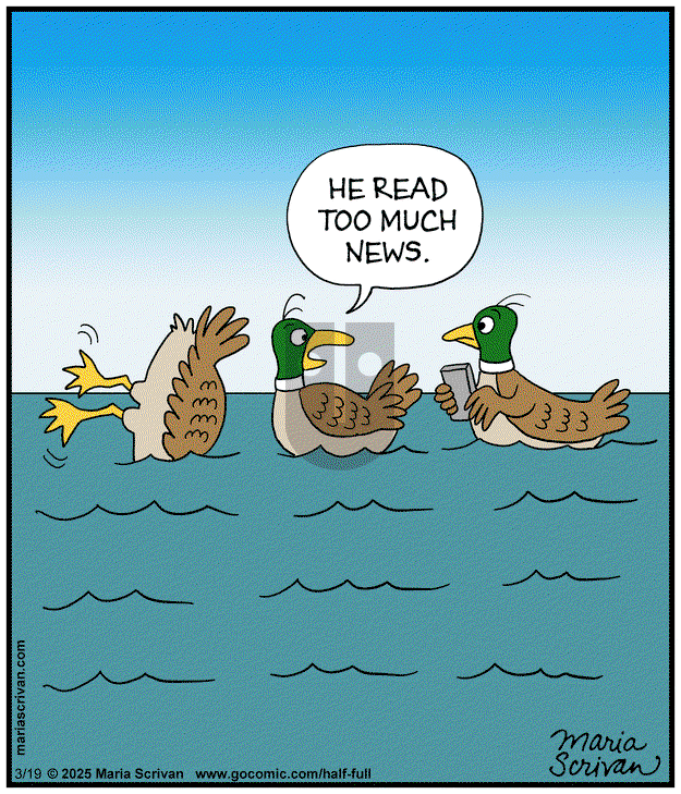 Half Full on Wednesday March 19, 2025 Comic Strip