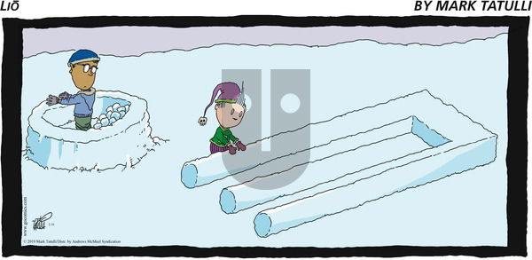 Lio on Sunday February 10, 2019 Comic Strip
