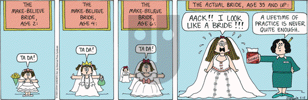 Cathy Classics on Saturday May 15, 2004 Comic Strip
