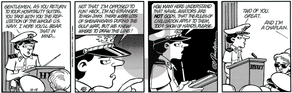 Doonesbury on Friday October 15, 1993 Comic Strip