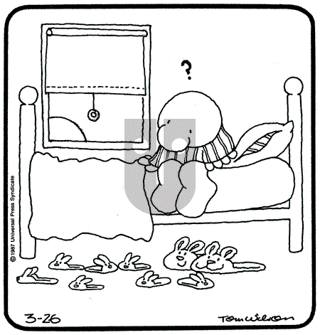 Ziggy - Thursday March 26, 1987 Comic Strip