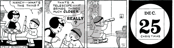 Nancy Classics on Thursday November 24, 2016 Comic Strip
