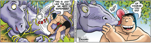 Alley Oop on Tuesday August 28, 2018 Comic Strip