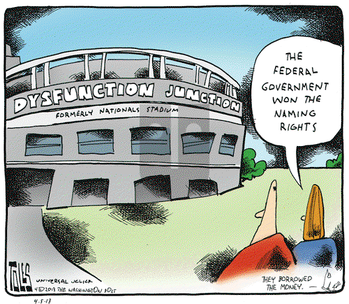 Tom Toles - Friday April 5, 2013 Comic Strip