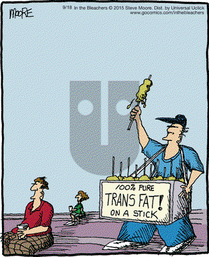 In the Bleachers on Friday September 18, 2015 Comic Strip
