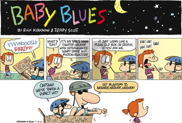 Baby Blues on Sunday August 5, 2018 Comic Strip