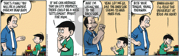 Adam@Home on Saturday December 1, 2012 Comic Strip
