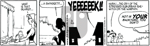 Over the Hedge on Tuesday June 20, 2000 Comic Strip