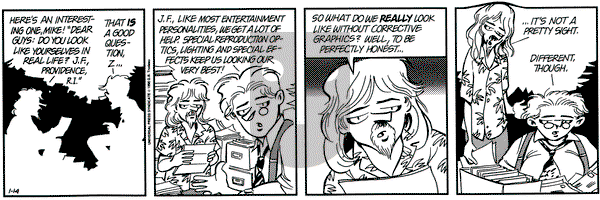 Doonesbury on Friday January 14, 1994 Comic Strip