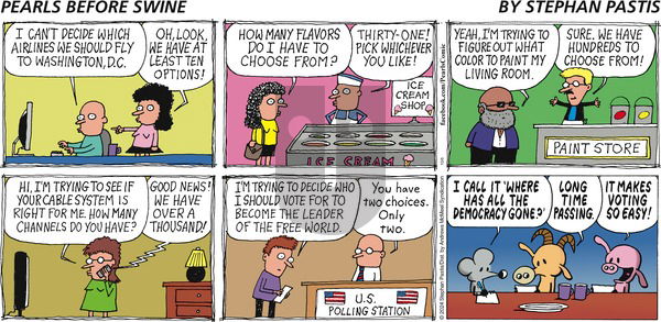 Pearls Before Swine - Sunday October 6, 2024 Comic Strip