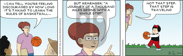 Nancy on Wednesday June 12, 2019 Comic Strip