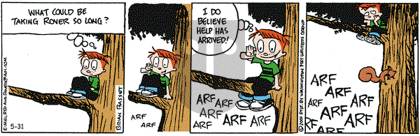 Red and Rover on Thursday May 31, 2001 Comic Strip