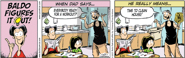 Baldo - Saturday May 25, 2002 Comic Strip