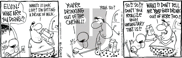 The Duplex on Wednesday November 5, 1997 Comic Strip