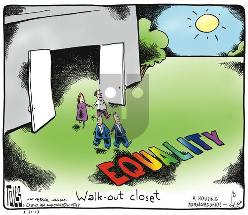 Tom Toles on Sunday March 31, 2013 Comic Strip