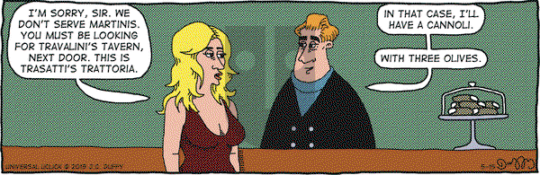 The Fusco Brothers - Wednesday May 15, 2013 Comic Strip