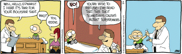 The Buckets on Tuesday February 28, 2012 Comic Strip