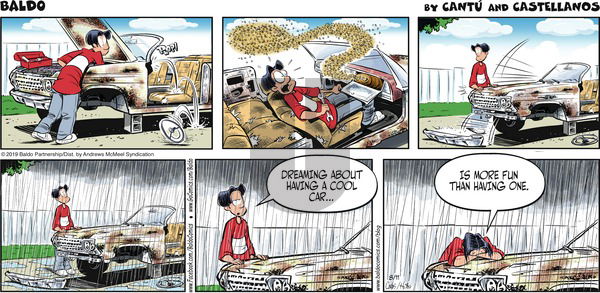 Baldo on Sunday August 11, 2019 Comic Strip