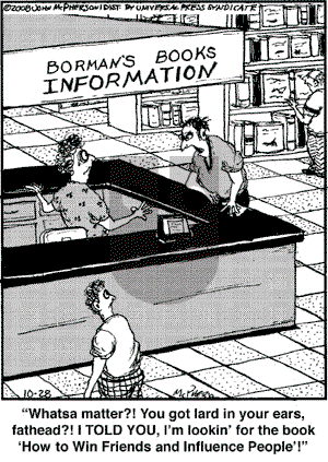 Close to Home on Monday November 10, 2008 Comic Strip