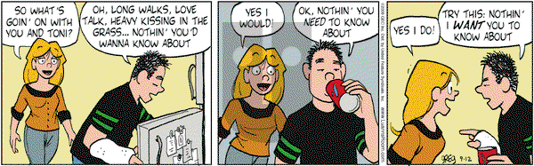 Luann on Saturday September 12, 2009 Comic Strip