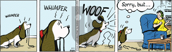 Fred Basset on Monday August 12, 2019 Comic Strip
