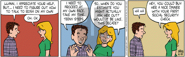 Luann - Thursday August 18, 2011 Comic Strip