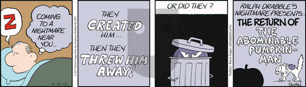 Drabble on Monday November 13, 2017 Comic Strip