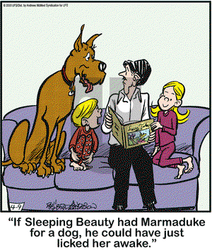 Marmaduke - Thursday April 9, 2020 Comic Strip