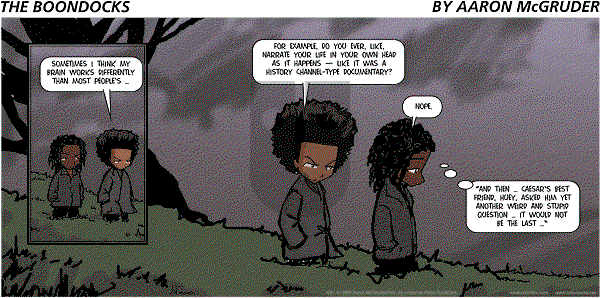 The Boondocks on Sunday October 10, 2010 Comic Strip