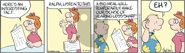 Drabble on Monday September 10, 2012 Comic Strip