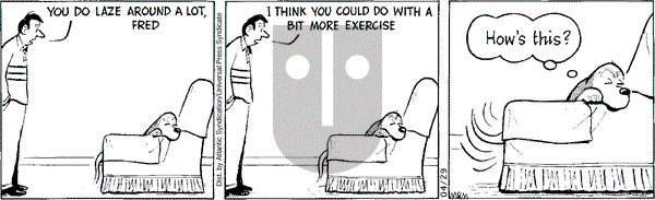 Fred Basset on Tuesday April 29, 2008 Comic Strip