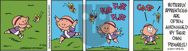 Rose is Rose on Saturday April 22, 2017 Comic Strip