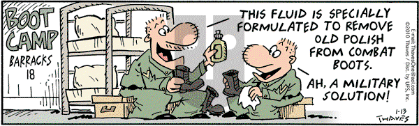Frank and Ernest - Wednesday January 13, 2010 Comic Strip